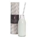 Paper Straws - Silver Stripe